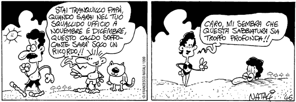 Vacanze!, strips di Natali