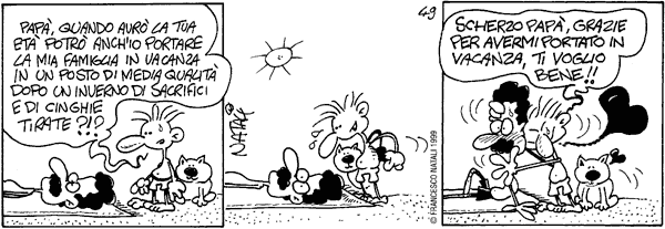 Vacanze!, strips di Natali