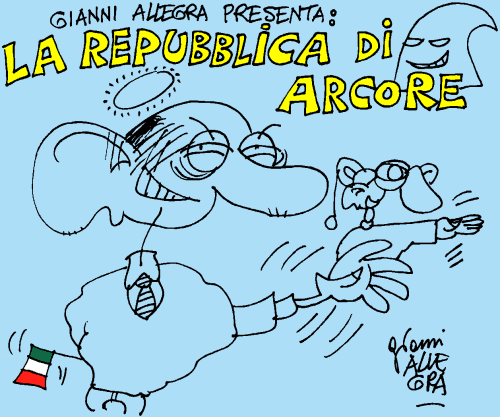 LA REPUBBLICA DI ARCORE - Vignette satiriche di Gianni Allegra